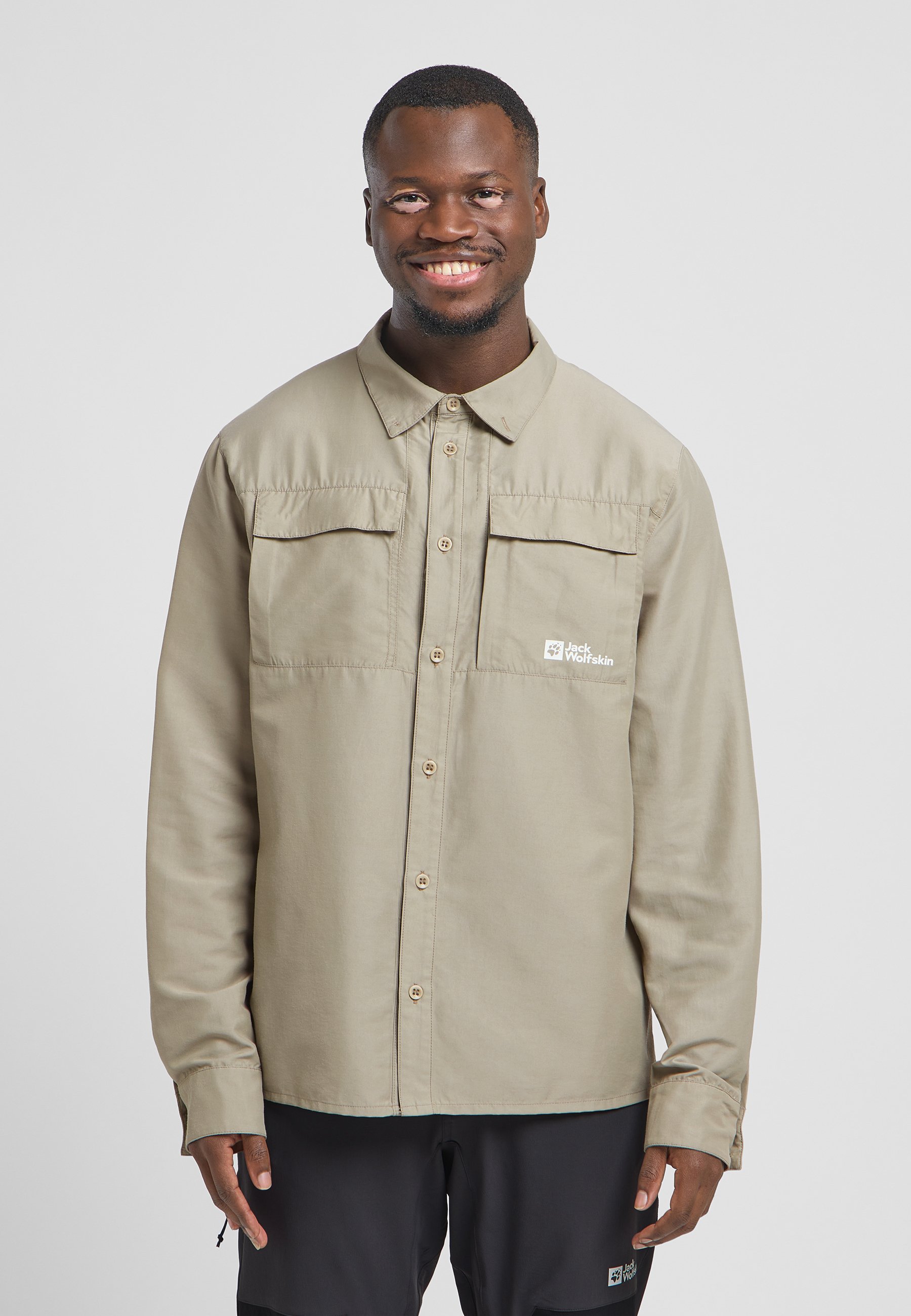 Wolfskin Mens Jack Wolfskin Herren Shirt Wolfskin Atacama Jack