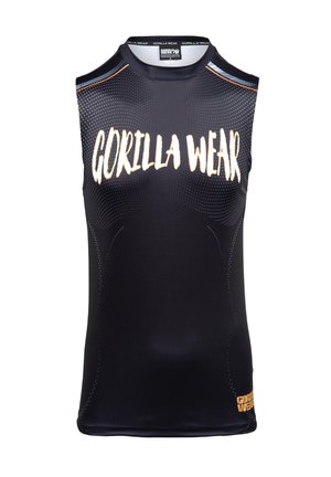 CLAYTON TANK - Top - black gold