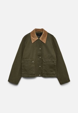 Vero Moda, VMBLAKE SHORT JACKET - Lagana jakna - kalamata/brown