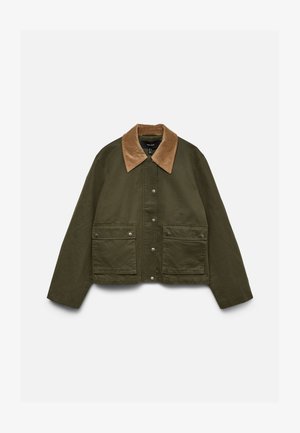 Vero Moda, VMBLAKE SHORT JACKET - Lagana jakna - kalamata/brown