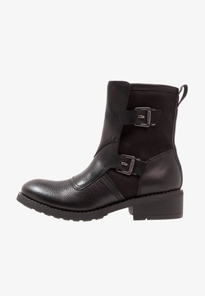 G-STAR Kovbojské/motorkářské kotníkové boty - black