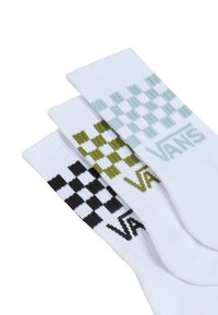 Vans 3 PACK CLASSIC CHECK CREW - Calze - gray mist