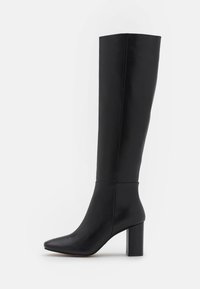 NA-KD KNEE HIGH BOOTS - Stivali alti - black
