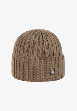 Lierys MIT UMSCHLAG - Beanie - hellbraun