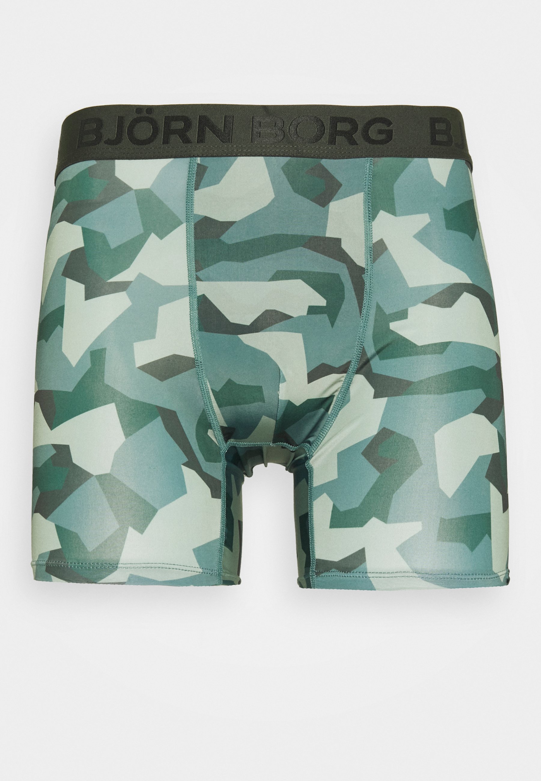 Björn Borg NORDIC CAMO SHORTS - Panties - duck green/oliv