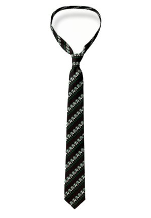Vincenzo Boretti cravatta elegante classica da uomo, 8 cm x 15 cm, di pura seta di alta qualità