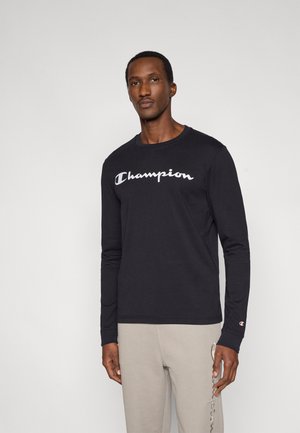BASICS LONG SLEEVE LARGE LOGO - Maglietta a manica lunga - black