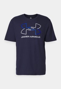 FOUNDATION - Sportfelső - midnight navy/royal/steel