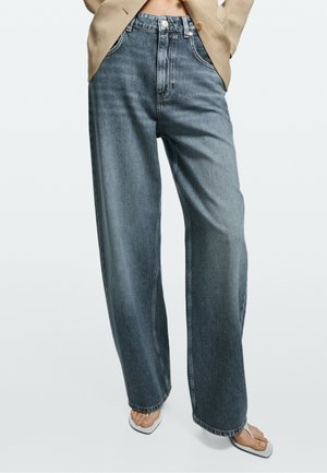 Massimo Dutti, Jean droit - blue