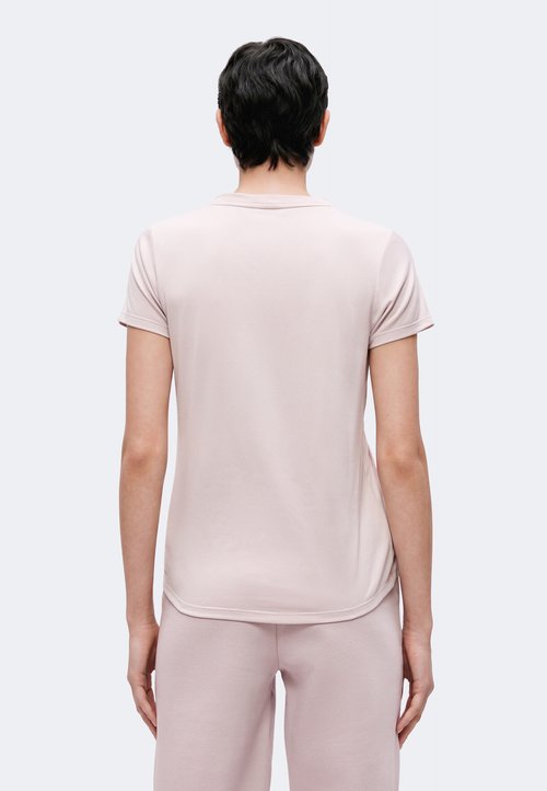 PUMA TAD ESSENTIAL V NECK TEE - Sports T-shirt - misty pink — foto 3