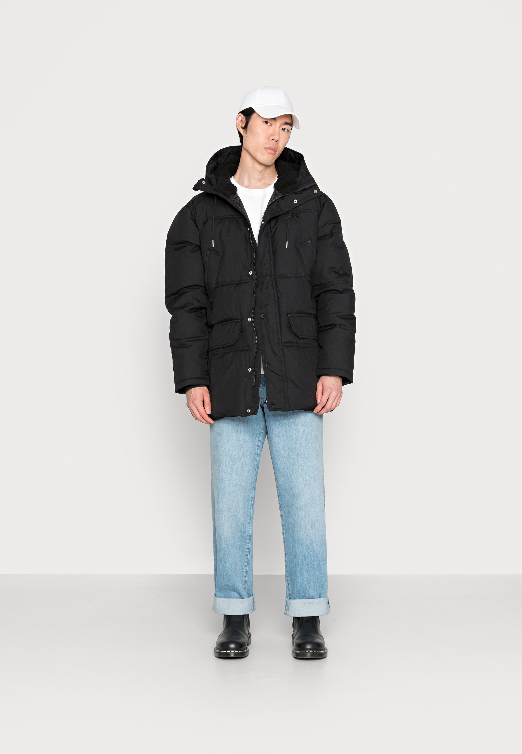 Schott Carlton Winter Coat, Men's, Size: Large, Black