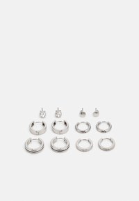 6 PACK - Auskari - silver-coloured