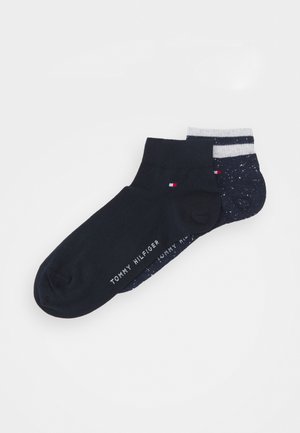 MEN QUARTER NEPPY 2 PACK - Calze - navy