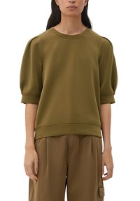 s.Oliver T-Shirt basic - olivgrün