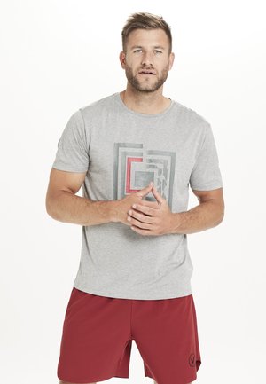 T-shirts print - light grey