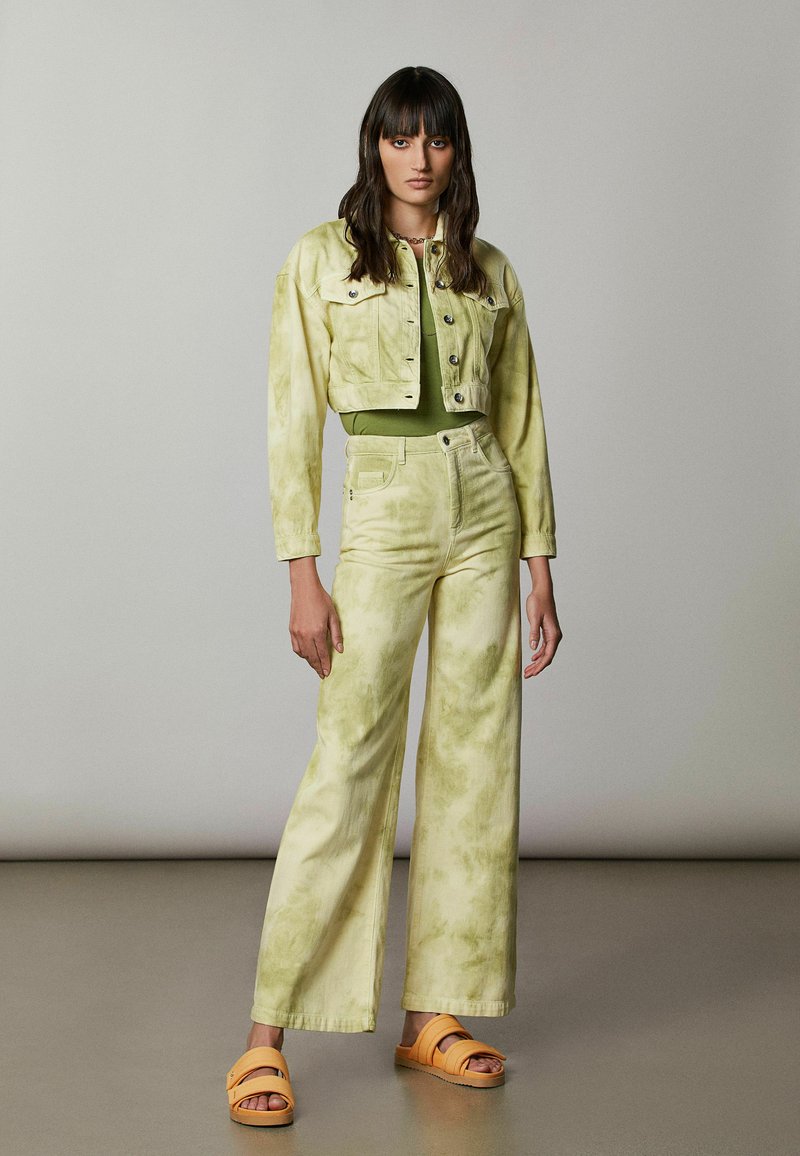 Damen Leichte Jacken | Patrizia Pepe TIE DYE Jeansjacke green/grün - HC92494 Damen Leichte Jacken | Patrizia Pepe TIE DYE Jeansjacke green/grün - HC92494