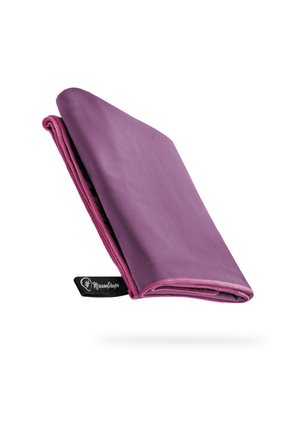 Strandtuch - rosa   pinker rand