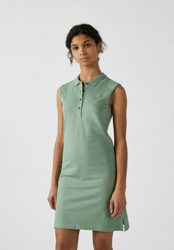 MANCHES MINÉRAL TANGER - Blusenkleid - vert