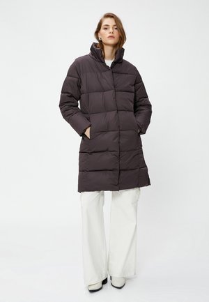 ZIPPER POCKET PUFFER  - Wintermantel - bordeaux
