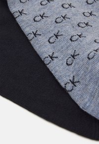 Calvin Klein Underwear SNEAKER ALL OVER LOGO 2 PACK - Meias de desporto - blue
