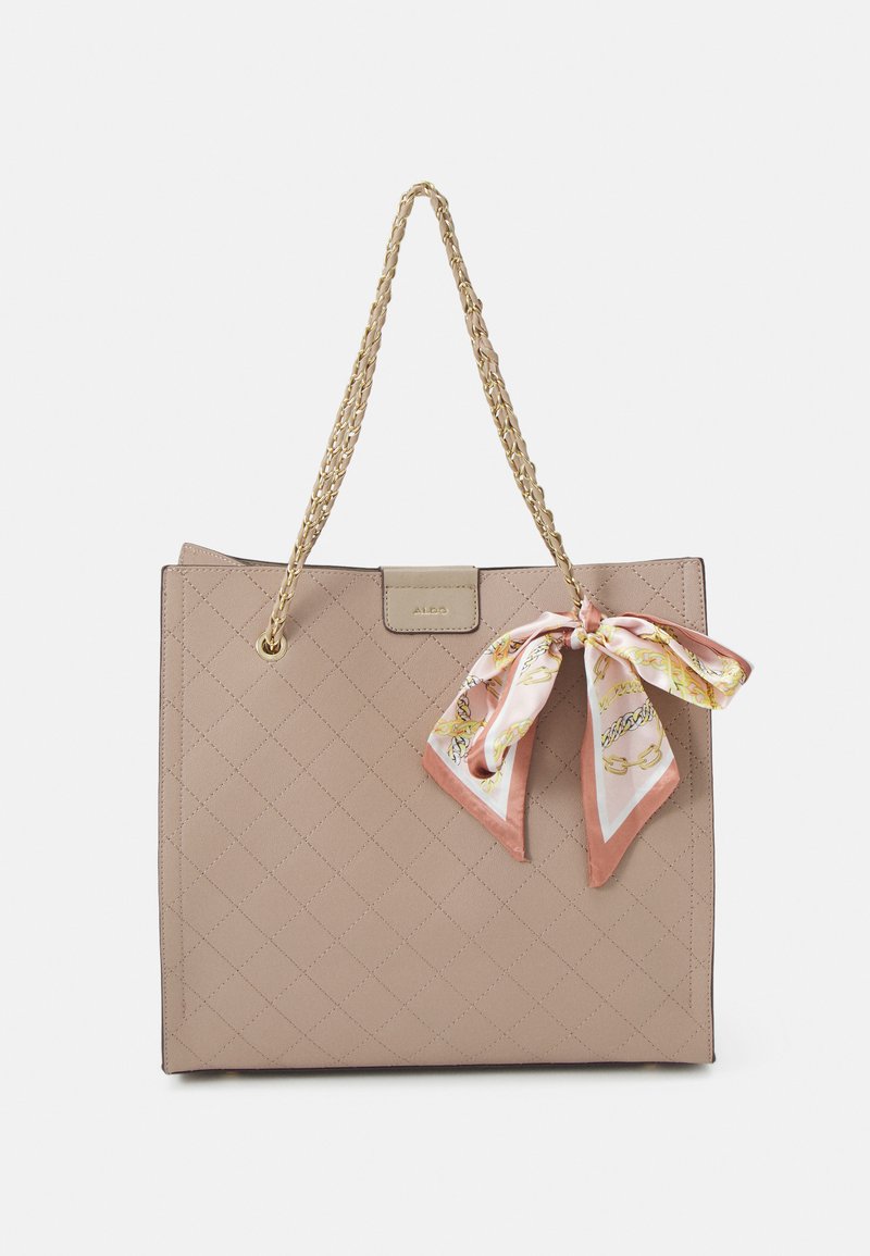 ALDO DEGANWY Shopping Bag taupe/goldcoloured/taupe Zalando.de