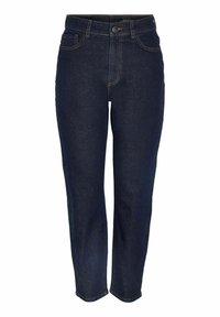 MONI  HIGH WAIST - Egyenes szárú farmer - dark blue denim