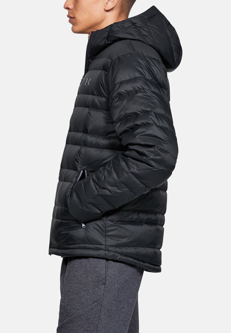 Under Armour ARMOUR DOWN HOODED - Veste d'hiver - black/noir - ZALANDO.FR
