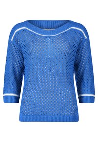 Unausgewählt, patch blue white