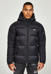 Alessandro Zavetti NEVORI PUFFER JACKET - Žieminė striukė - jet black