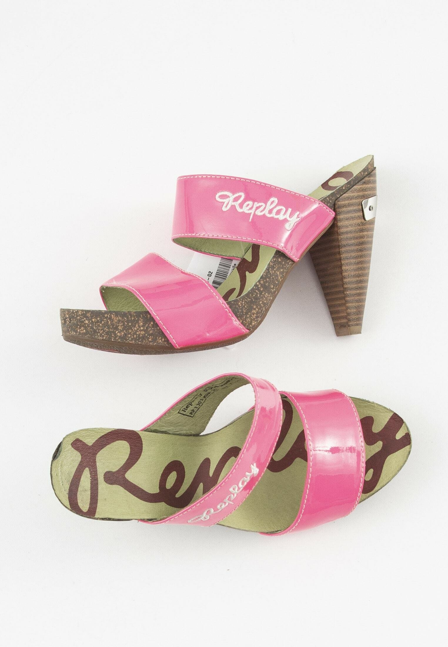 Replay Sandalias de tacón - pink/rosa - Zalando.es