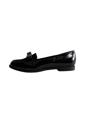 WIDE FIT - Slip-ons - black