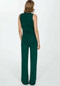Mango Hlače - dark green