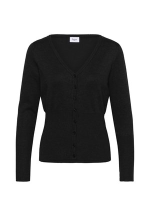 Saint Tropez, MILASZ SLIM CARDIGAN - Strickjacke - black