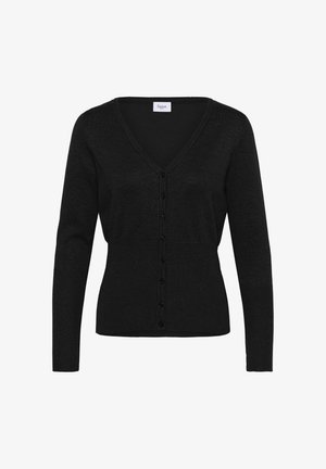 Saint Tropez, MILASZ SLIM CARDIGAN - Strickjacke - black