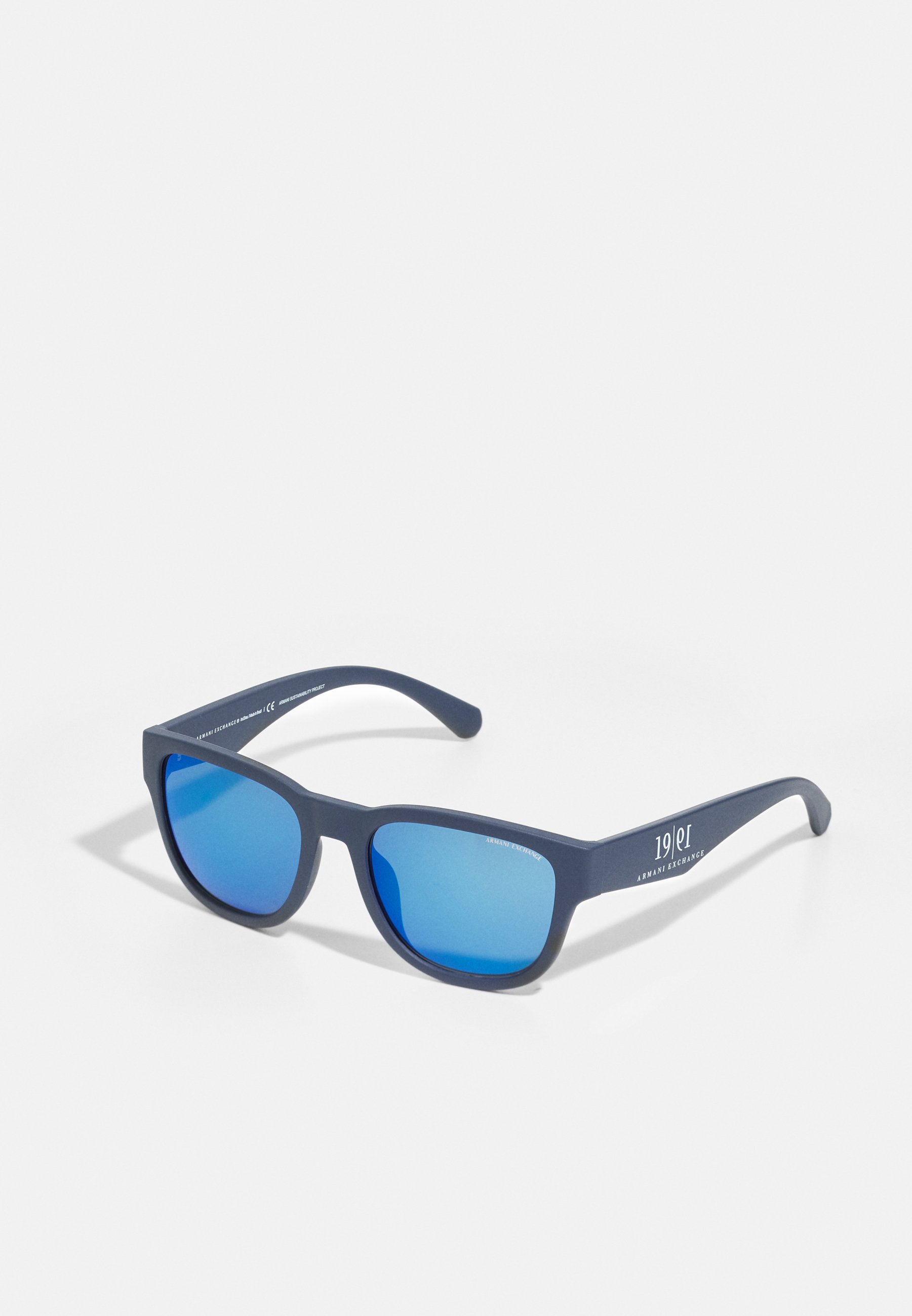 Armani Exchange Gafas de sol - matte blue/azul marino - Zalando.es