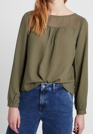 Blouse - dark green