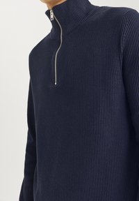 Jack & Jones PREMIUM Stickad tröja - dark blue