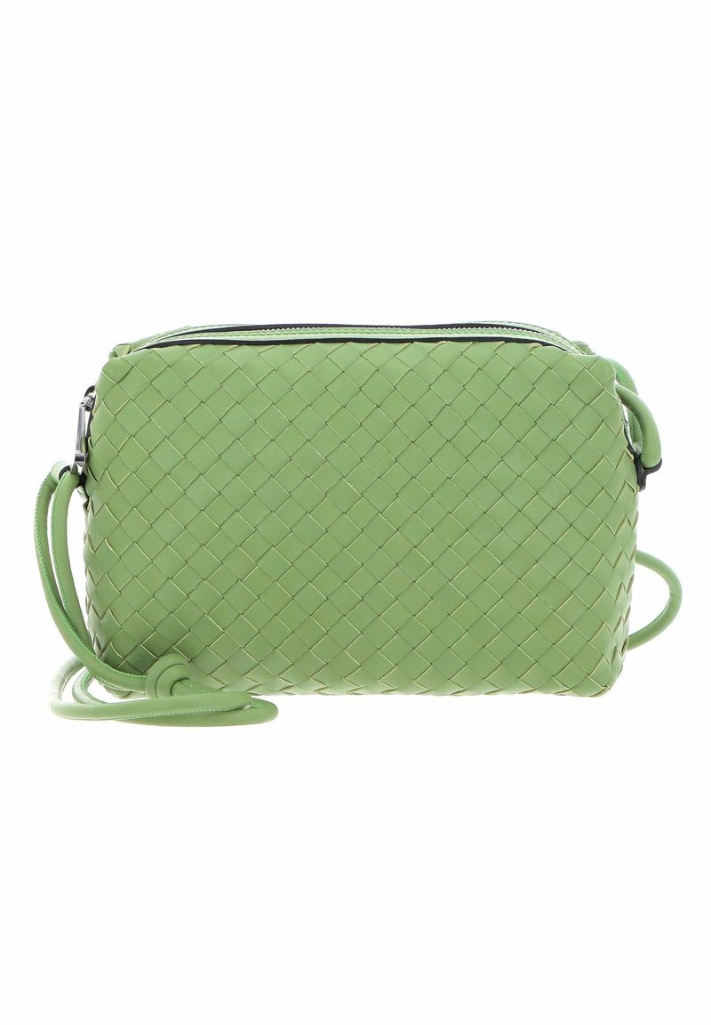 Abro PIUMA KNOTTED BIG - Cross body bag - lime