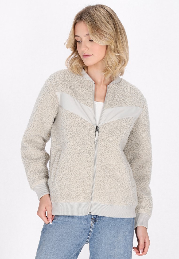 Schmuddelwedda Fleecejas graniet Schmuddelwedda Fleecejas graniet