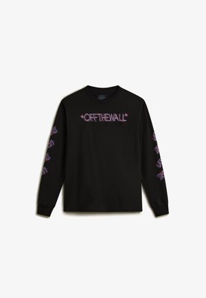 Vans SCRIBBLED PAST - Longsleeve - black