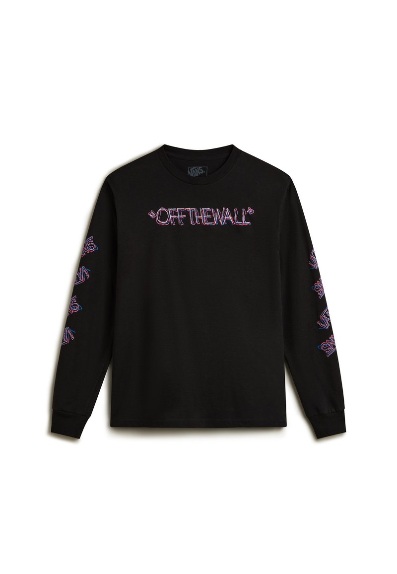 Vans SCRIBBLED PAST - Langarmshirt - black