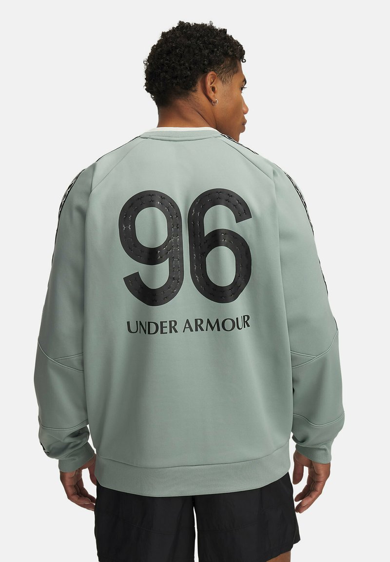 Under Armour 96 TERRACE - Sportinis megztinis - silica green