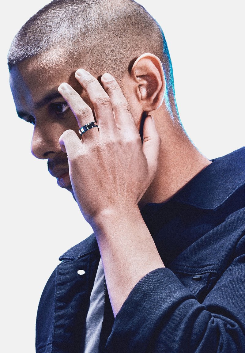 LUCLEON Ring - steel silver