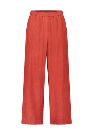 Betty & Co, MIT STRUKTUR  - Stoffhose - dunkelrot