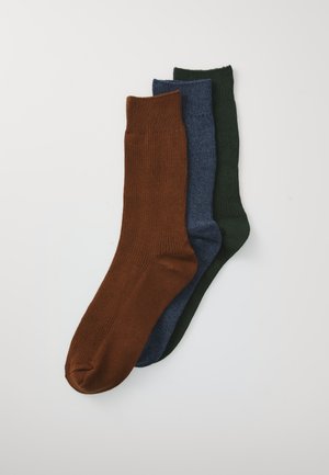 SLHHOLGER GIFTBOX 3 PACK - Socken - deep forest