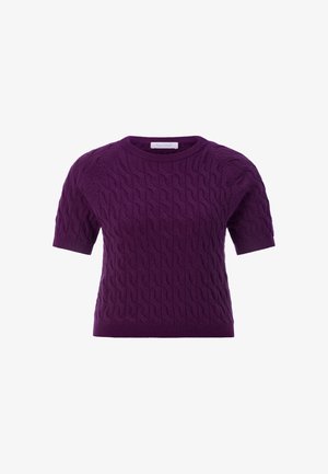 Rich & Royal, RICH & ROYAL PULLOVER - Tričko s potlačou - mulberry