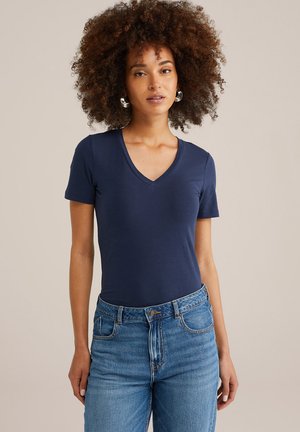 T-shirt basic - dark blue