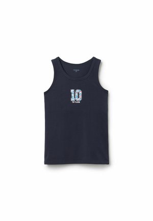 Top - y blu stampa football