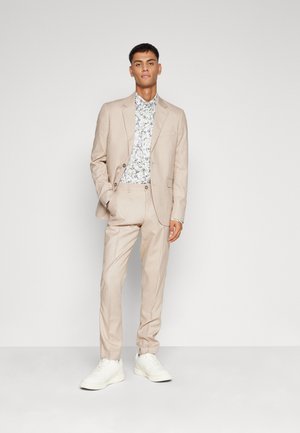 STRUCTURE STRETCH SUIT - Öltöny - sand