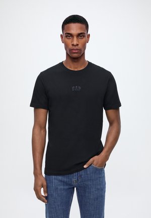 GAP, MINI LOGO TEE - T-shirt basique - black